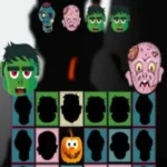 Play Halloween Scarry Heads